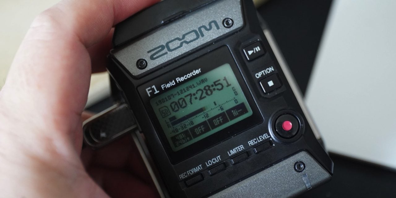 《吉米帶你聽》 ZOOM F1隨身錄音機的效果