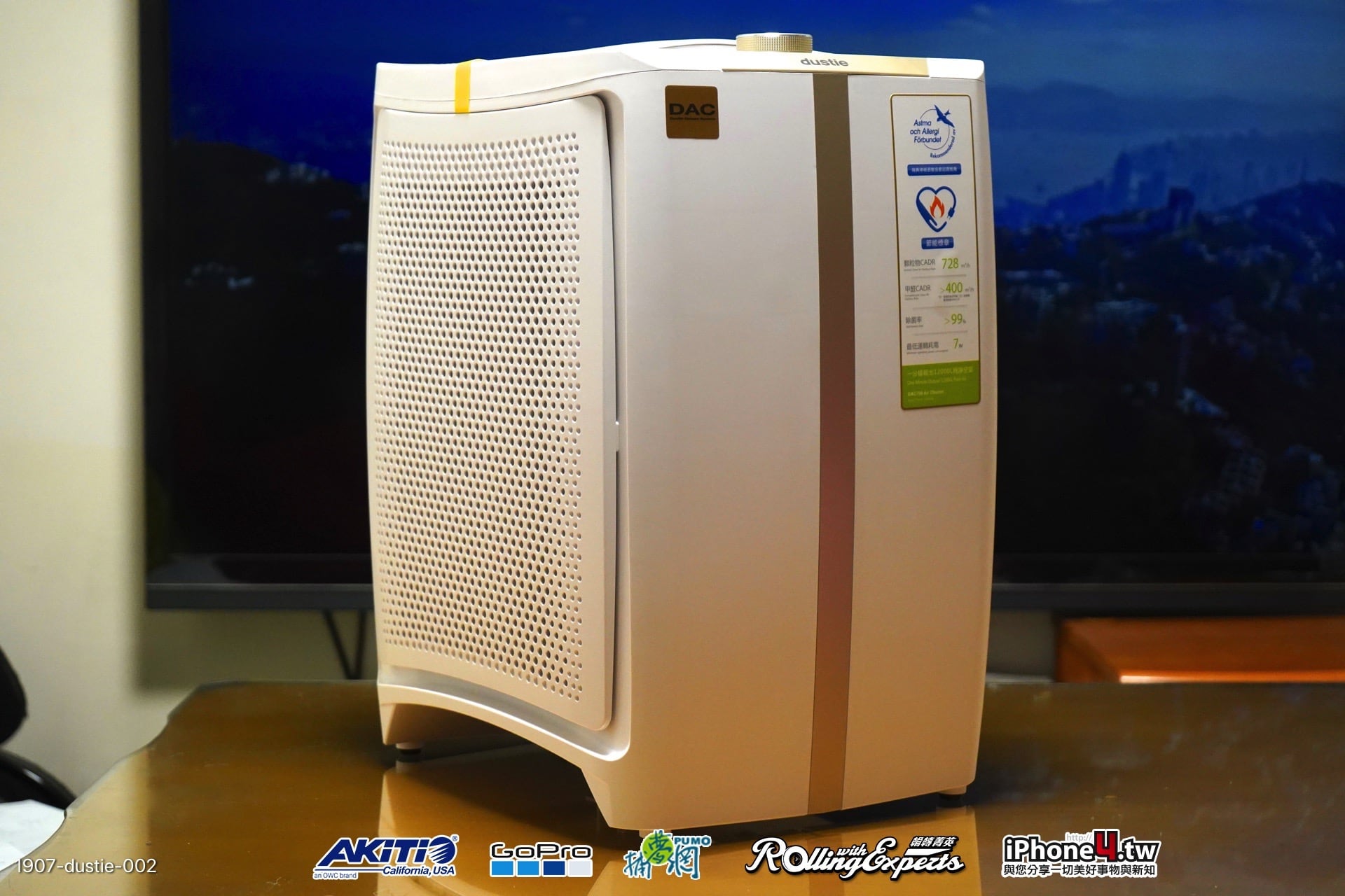 《吉米帶你看》這半年來瑞典Dustie達氏智慧淨化空氣清淨機DAC700的使用經驗