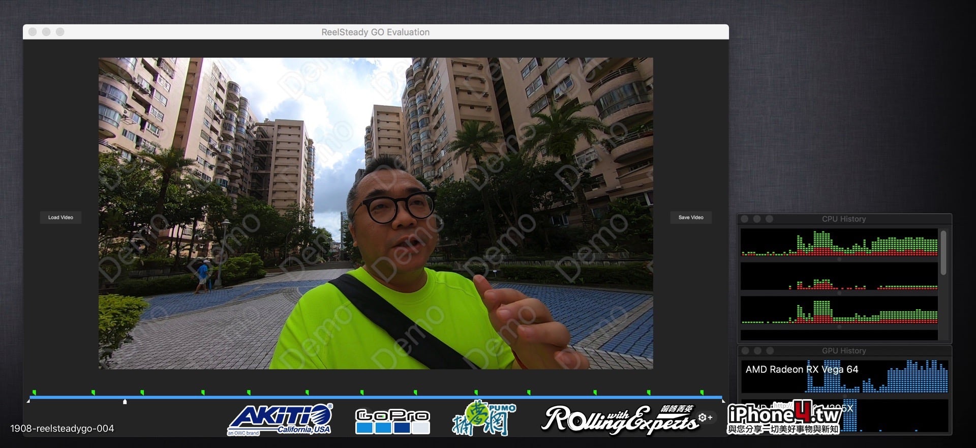 《吉米教你用》ReelSteady Go奇蹟般的幫你GoPro拍攝的影片消除晃動